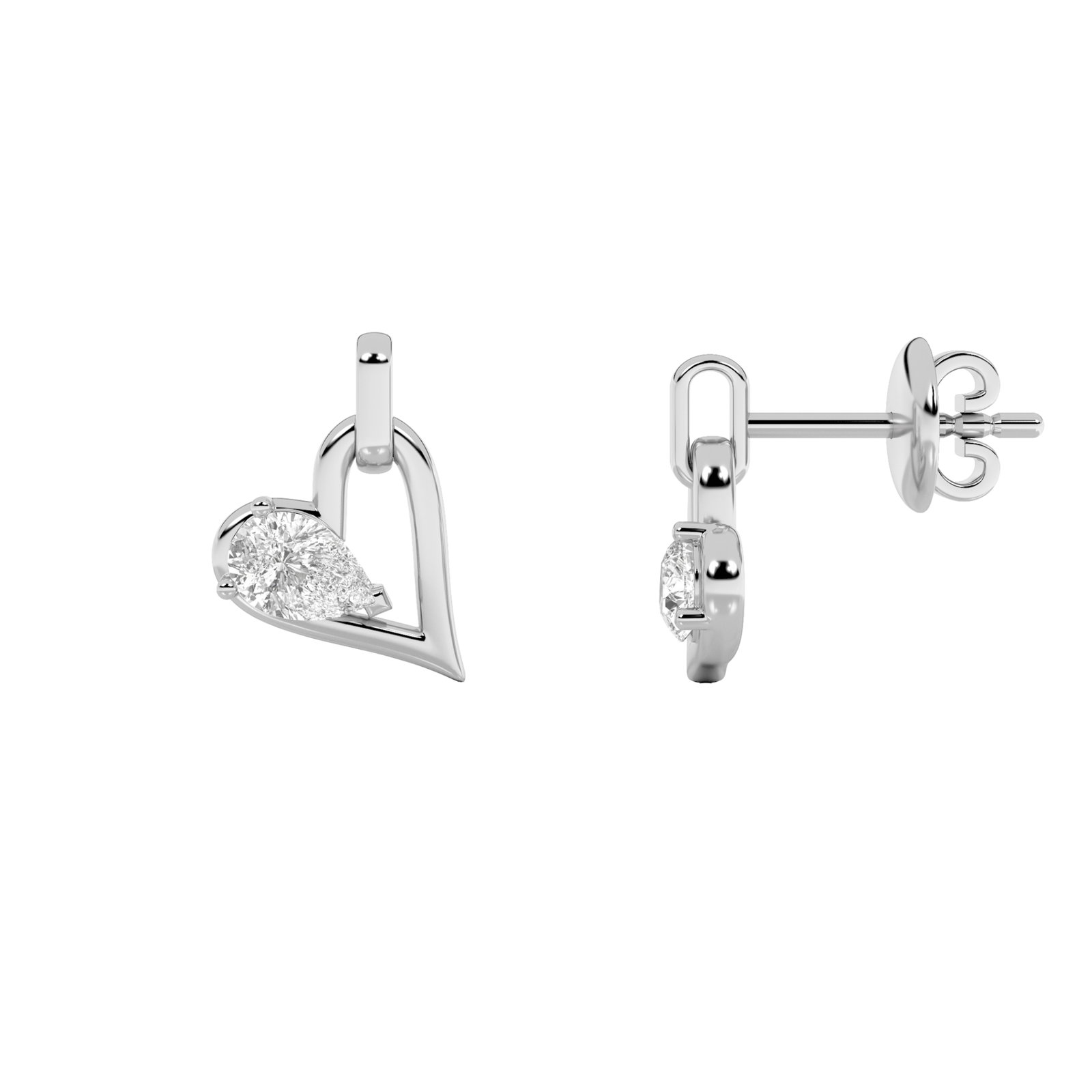 Pear E Earrings