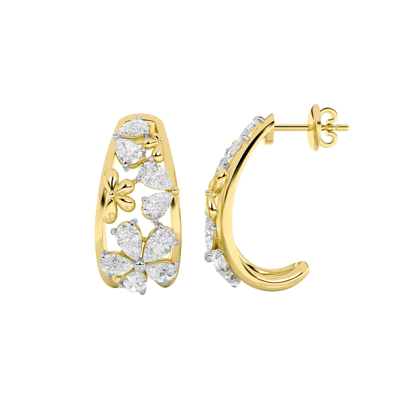 Pear E Earrings