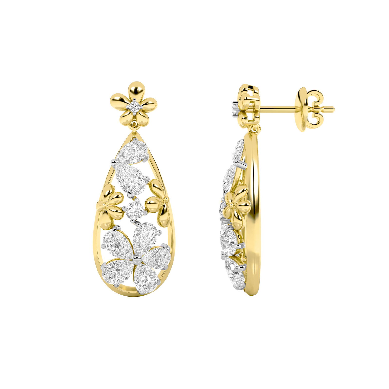 Pear E Earrings