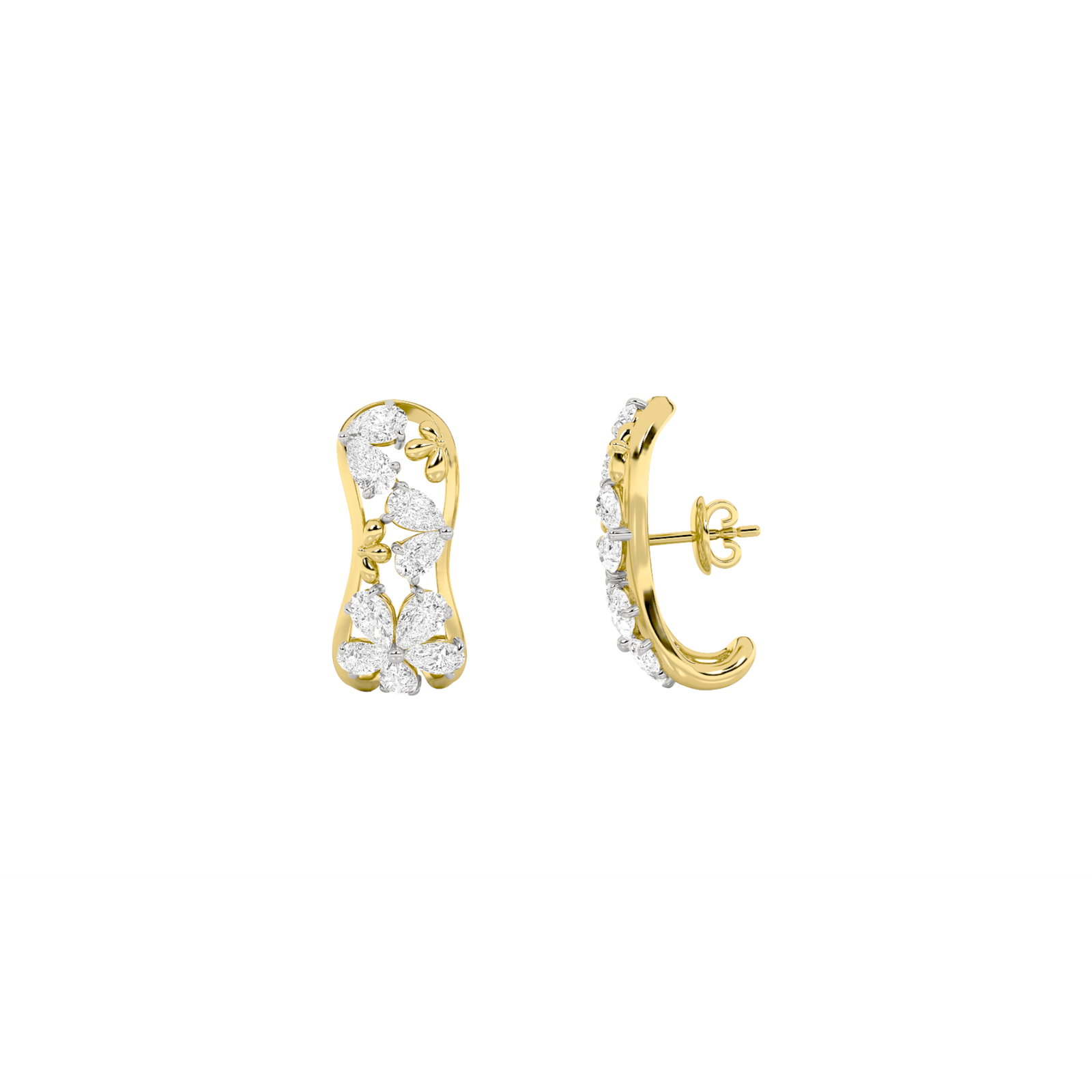 Pear E Earrings