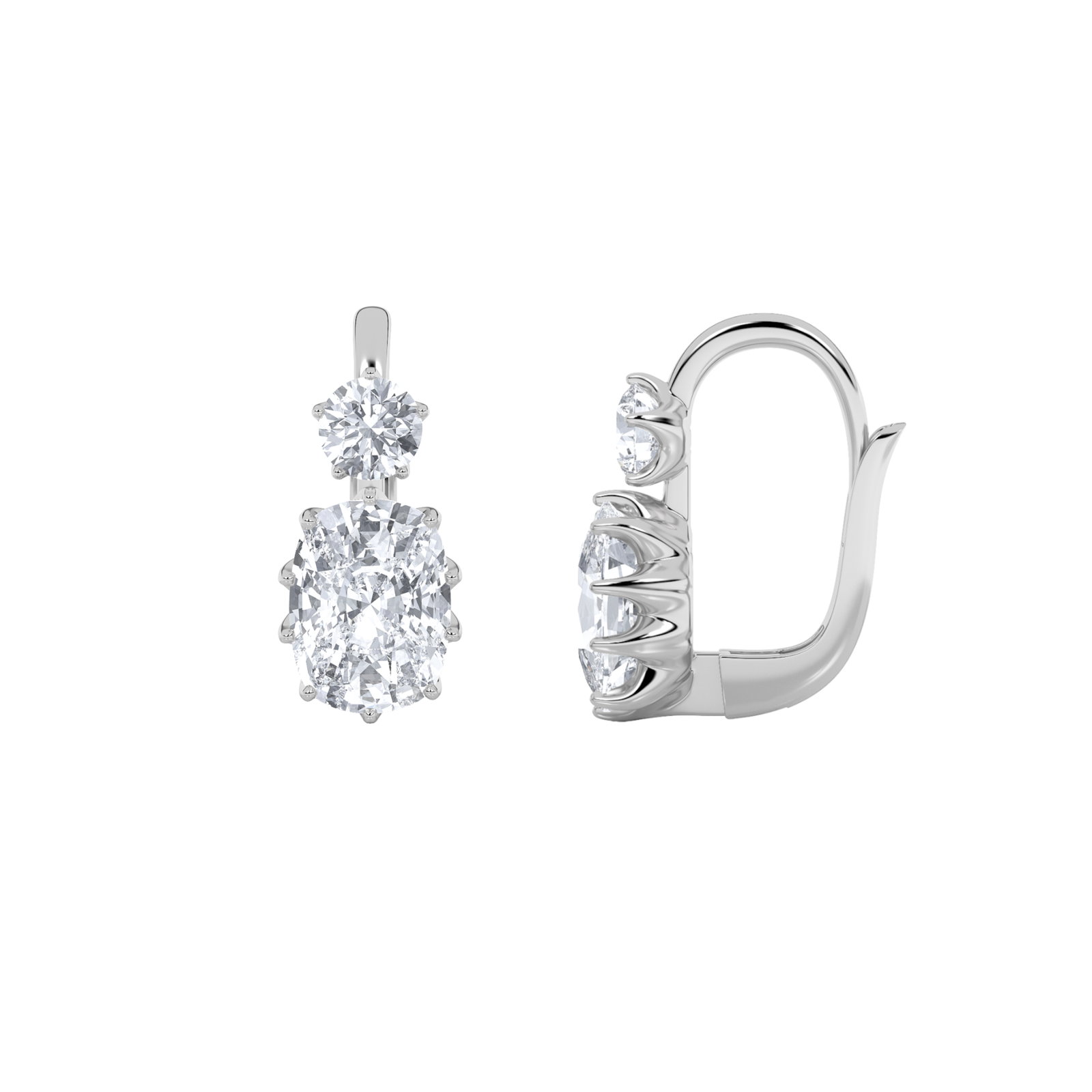 Fashion Elongated Cushion Fashion Earring