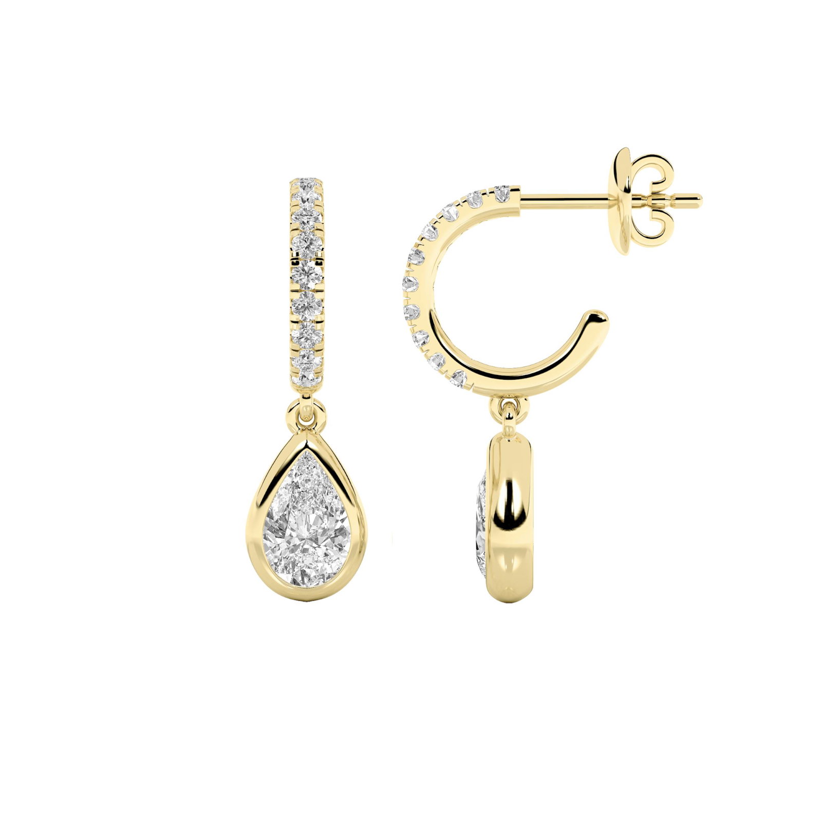 Pear Earrings