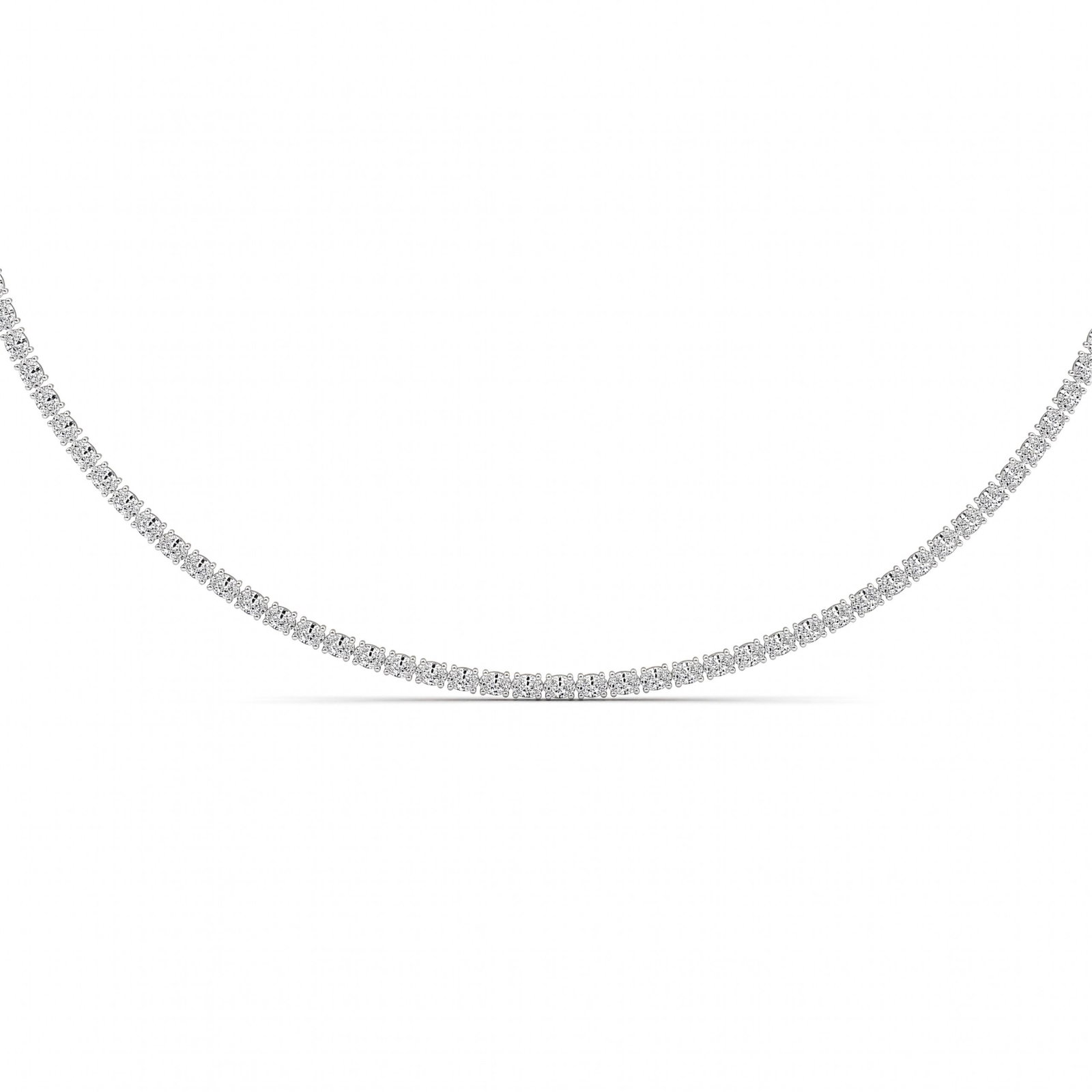 Oval Shaped Necklace