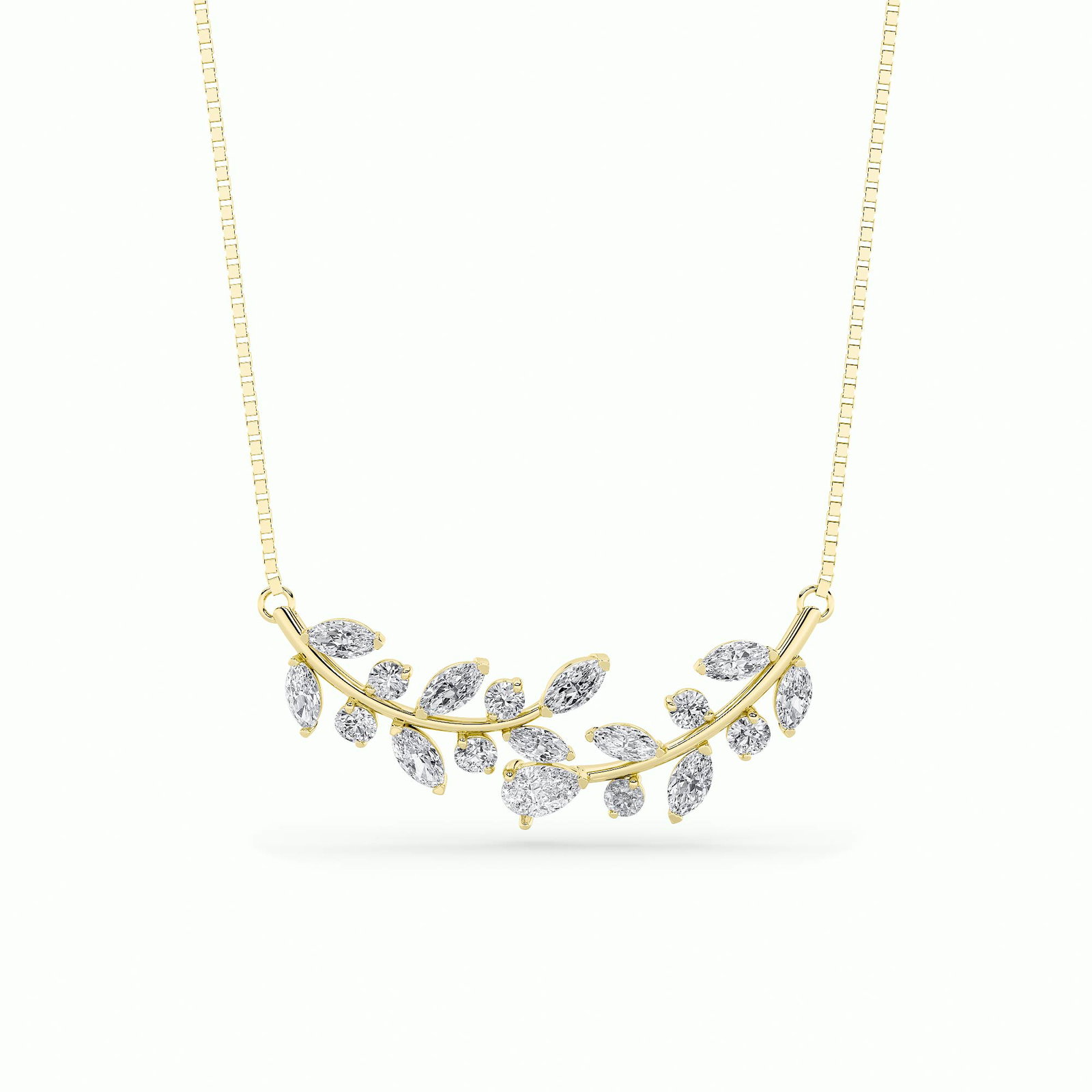 Leaf Pear Fashion Necklace