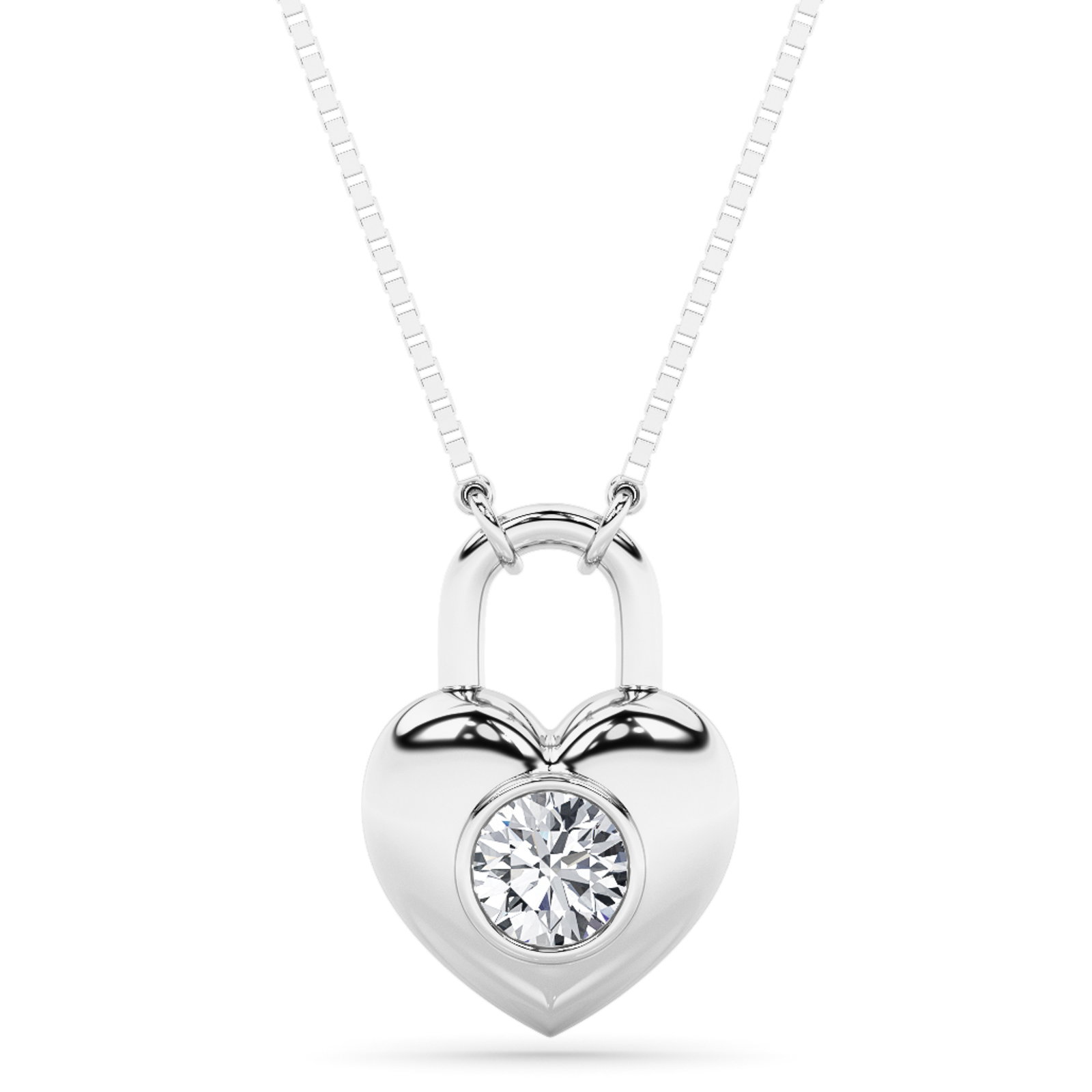 Heart Round Fashion Necklace