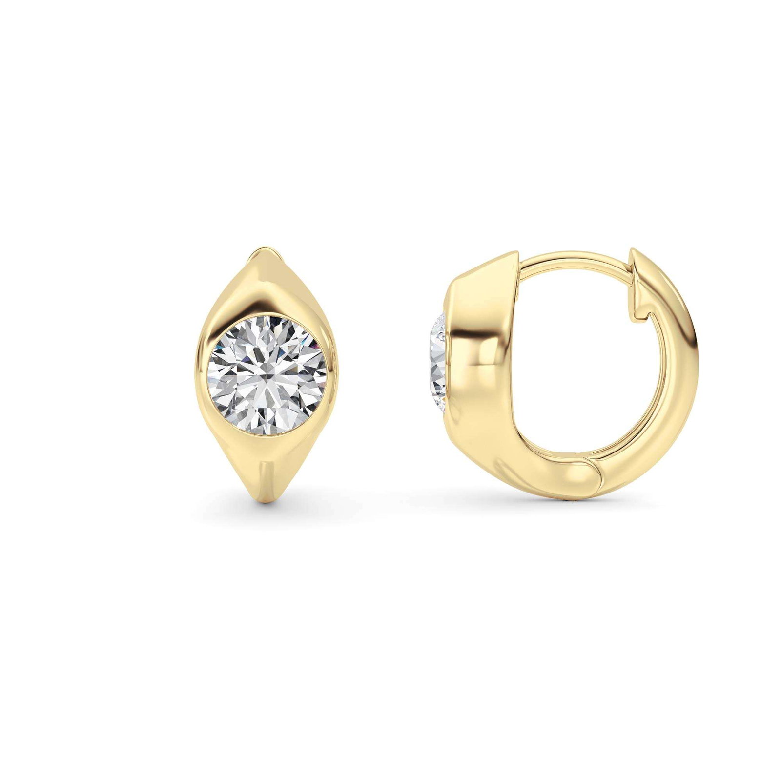 Fashion Round Hoop Earrings