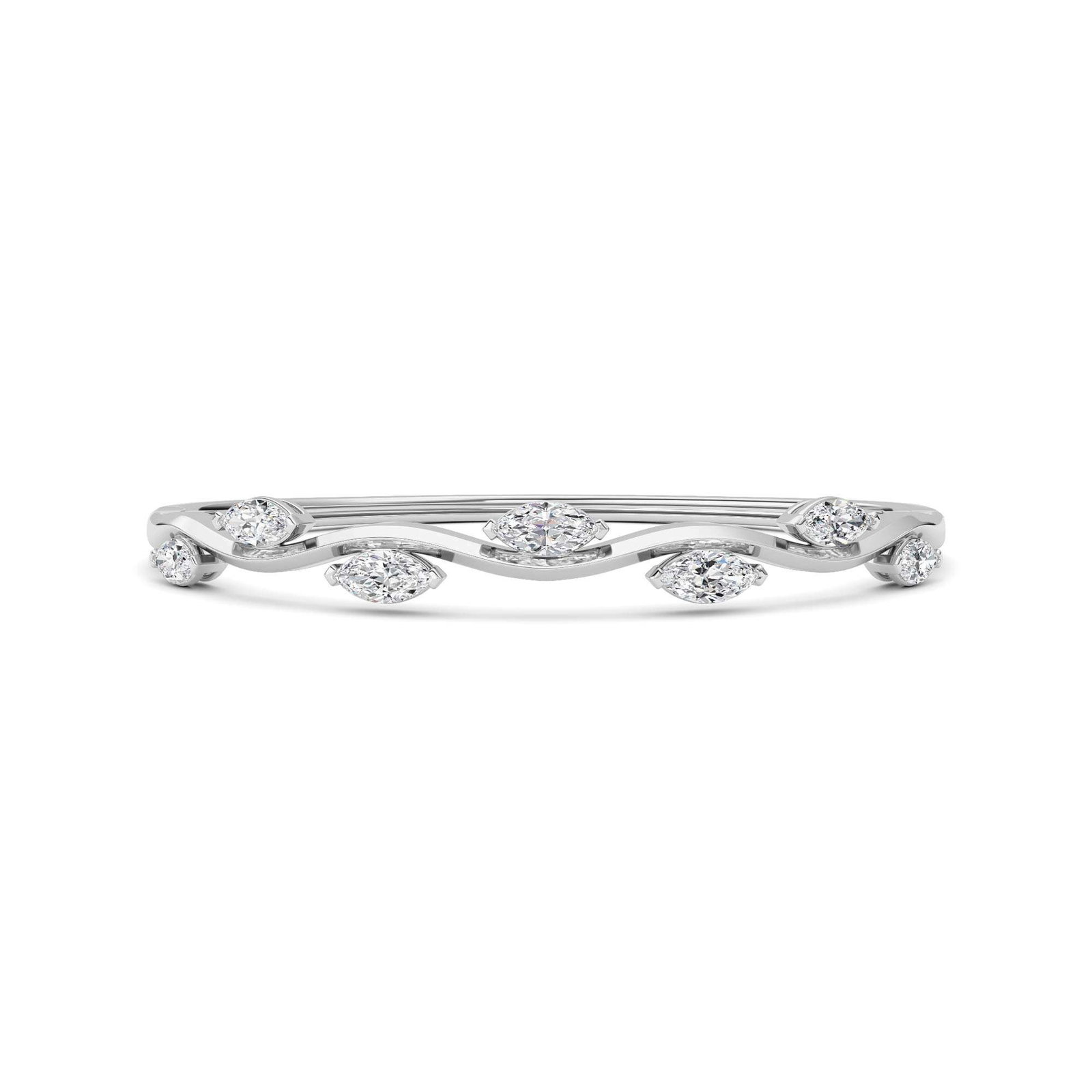 Petite Fashion Marquise Bangle