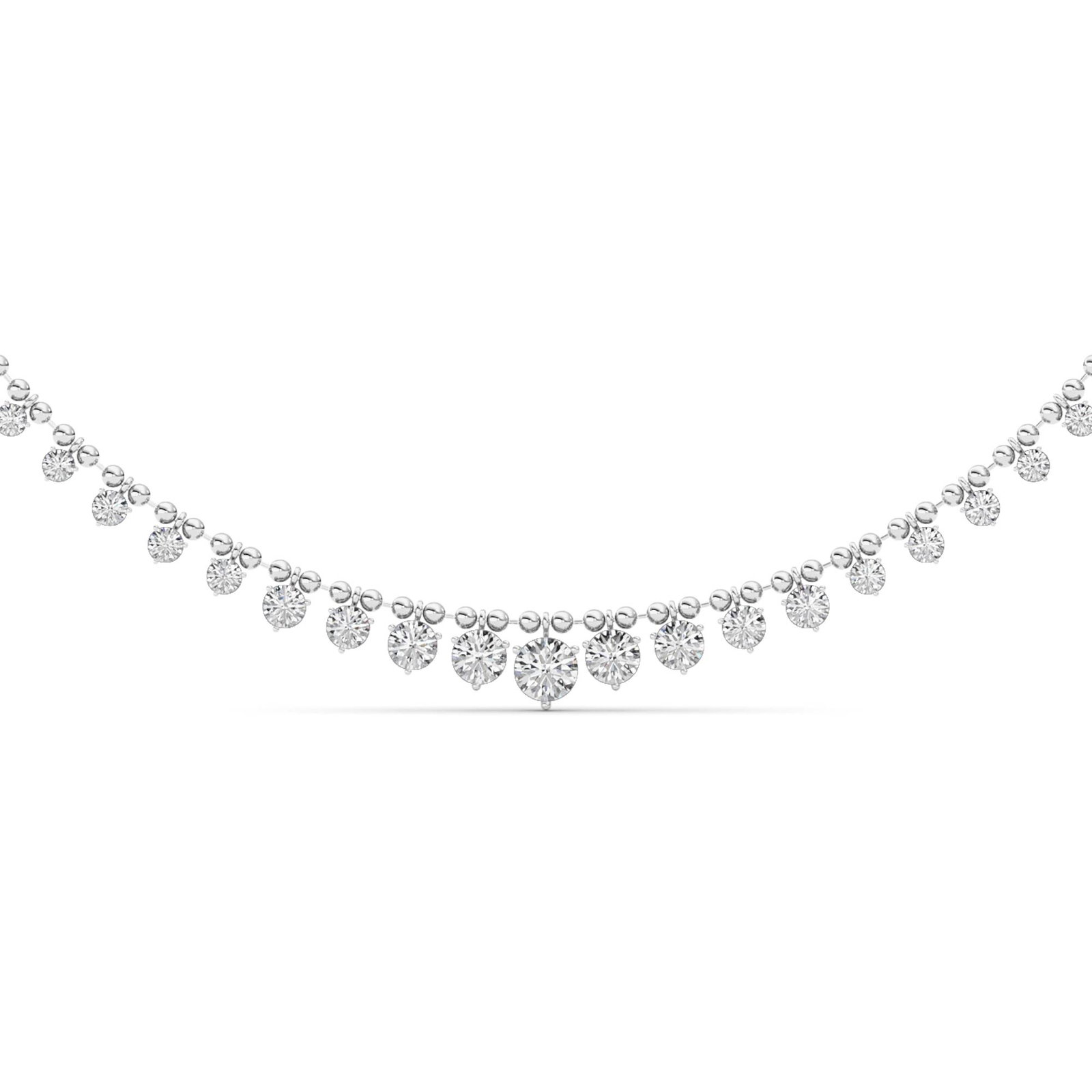 Round Ball Bead Necklace