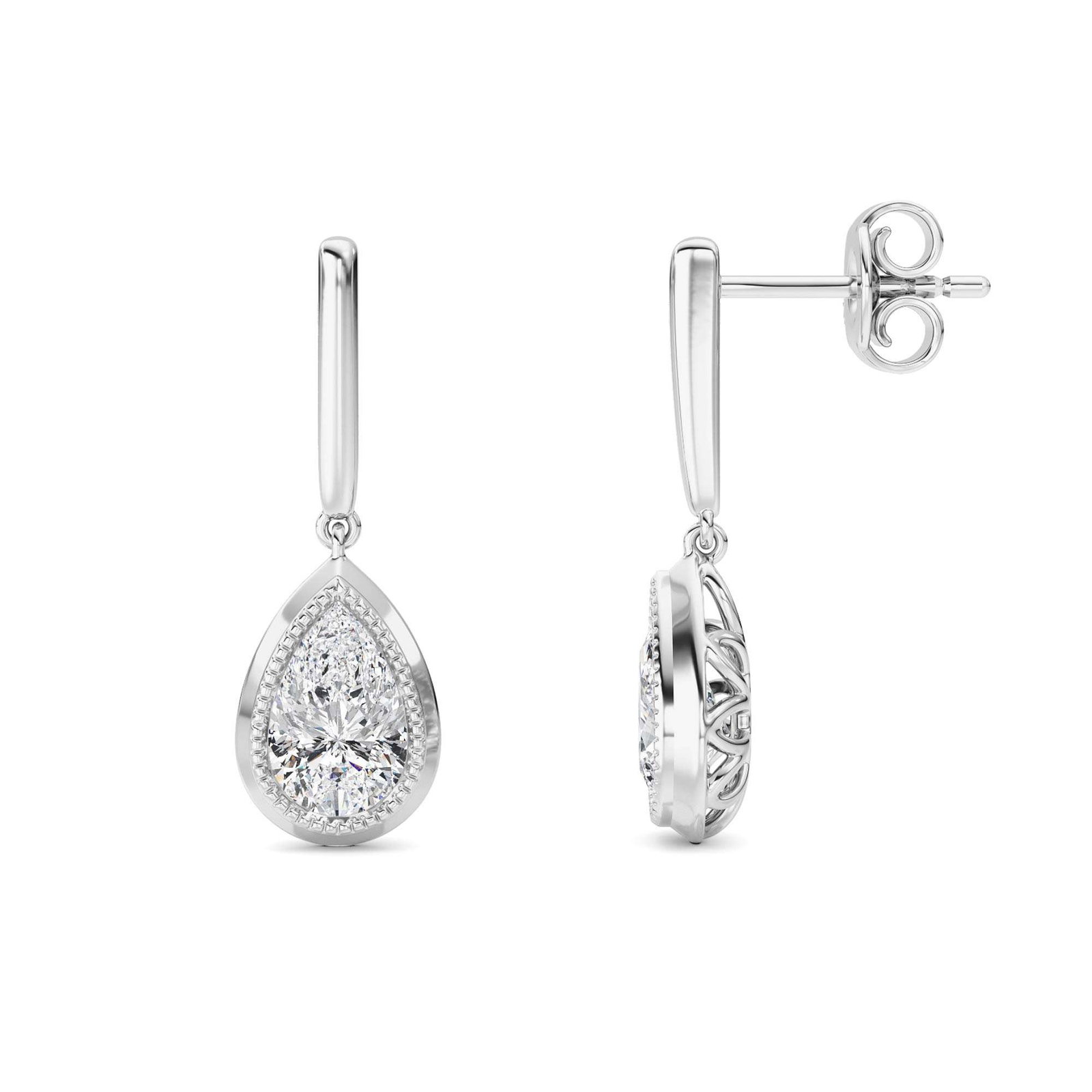 Pear Dangle Earrings