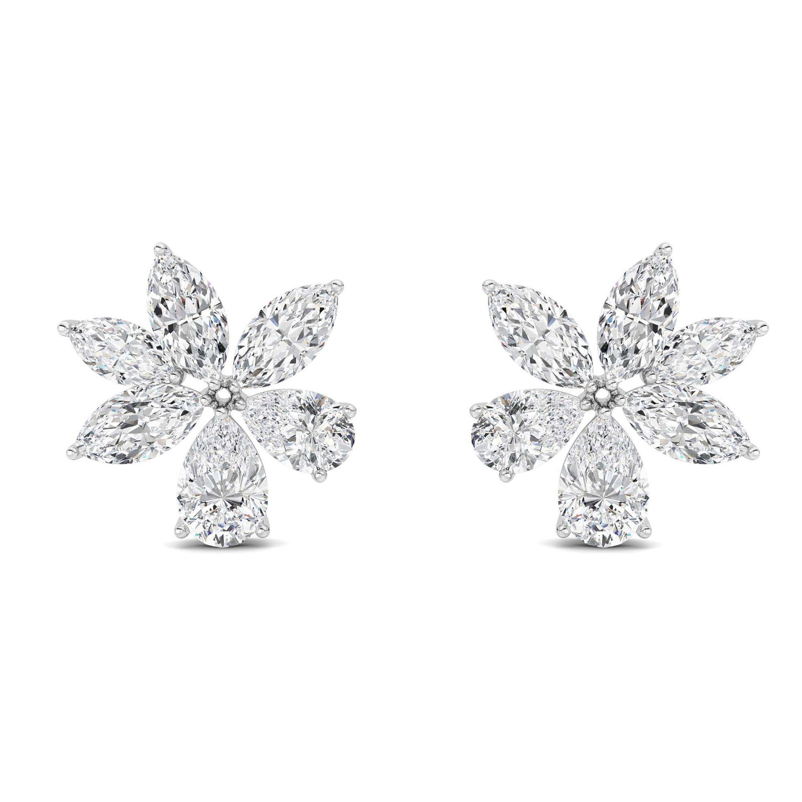 Fashion Pear Marquise Earrings