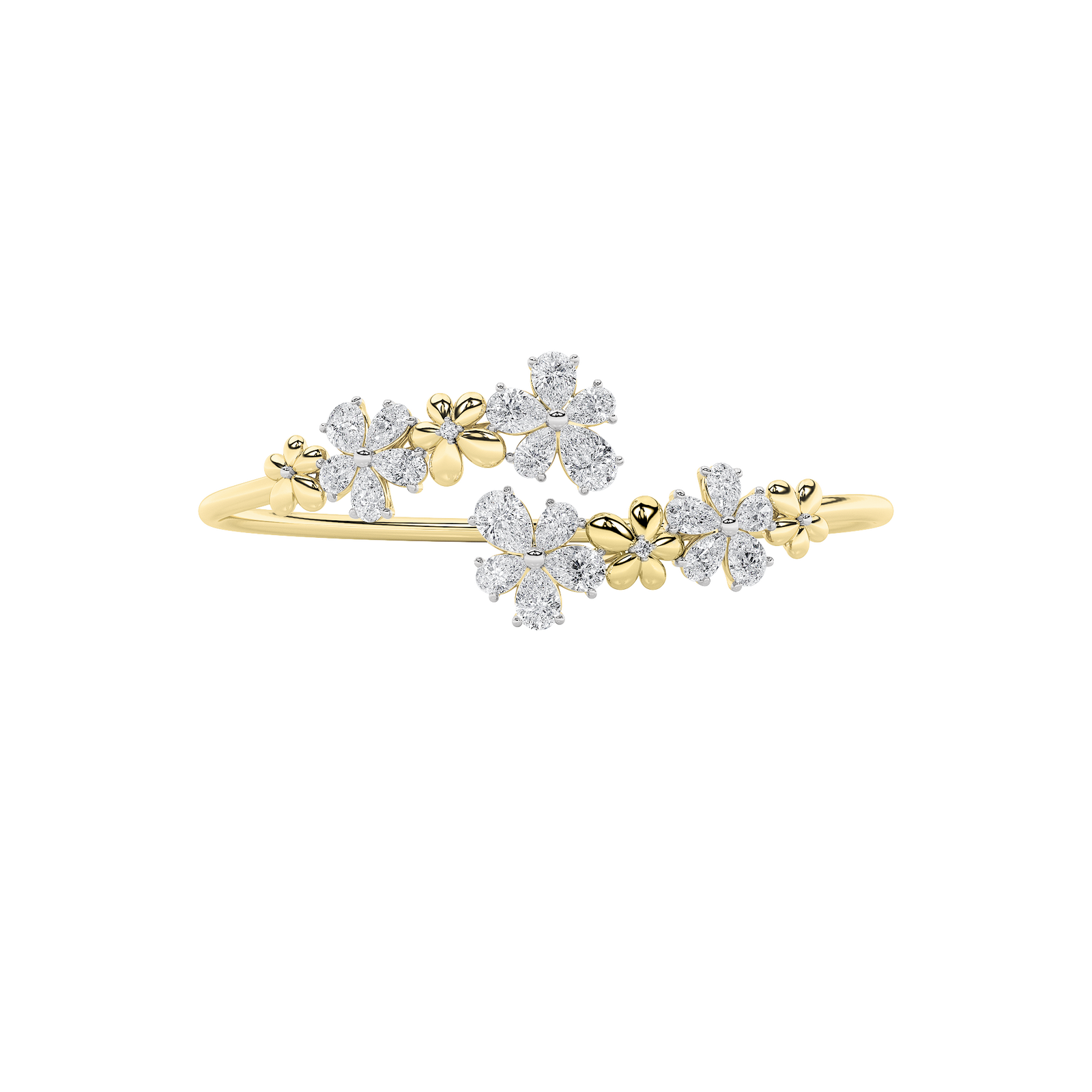 Pear Bangle Bracelet